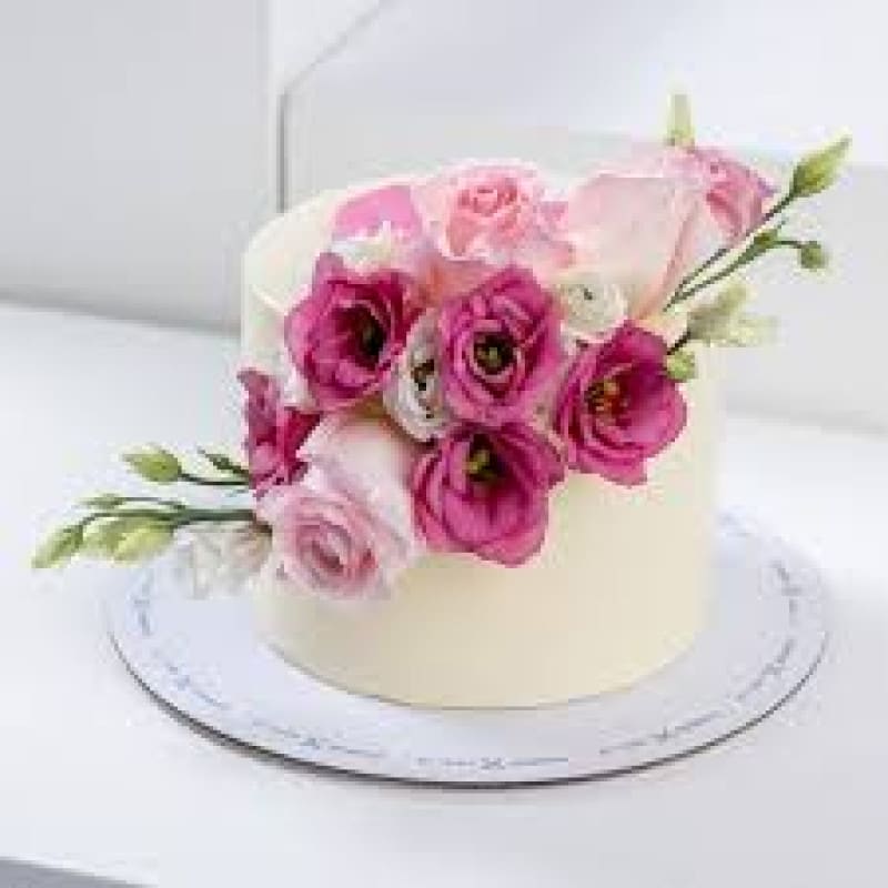 Floward Get Well Soon Cake | Pink Blooms